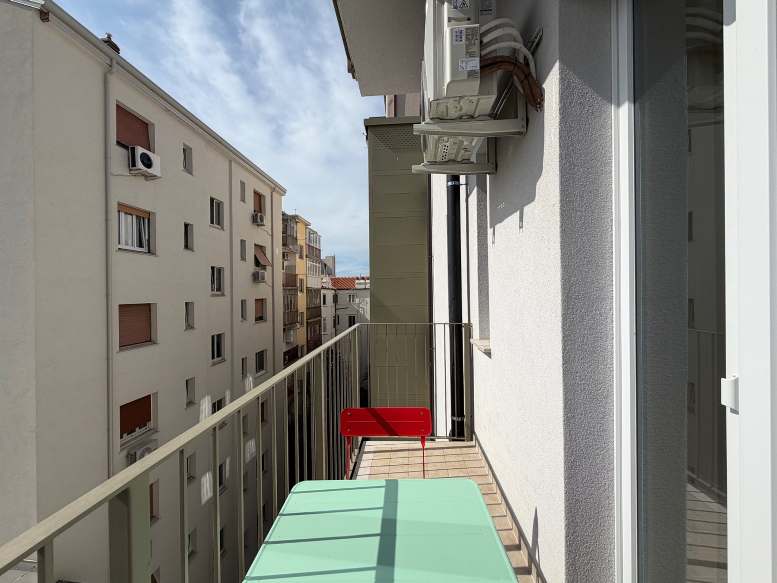 Residential apartment balcony in Trieste