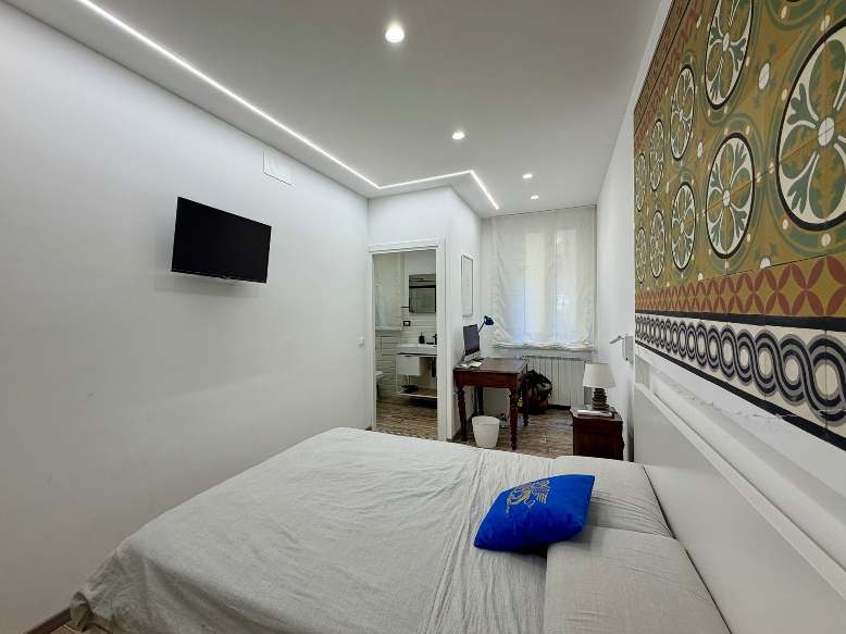 Residential apartment bedroom in Trieste