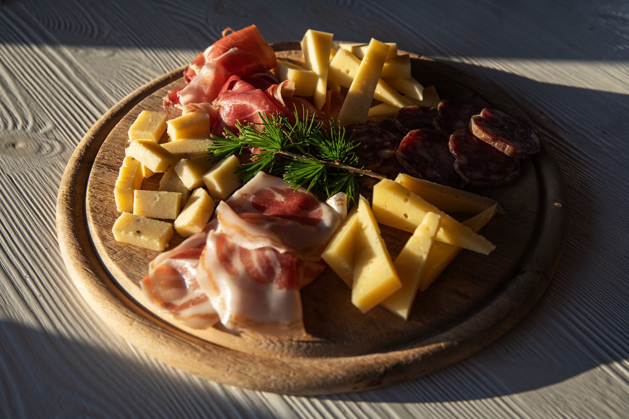 Charcuterie and cheese board at Morareto